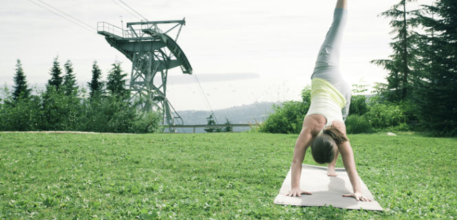 peak yoga Grouse Vancouver wellness