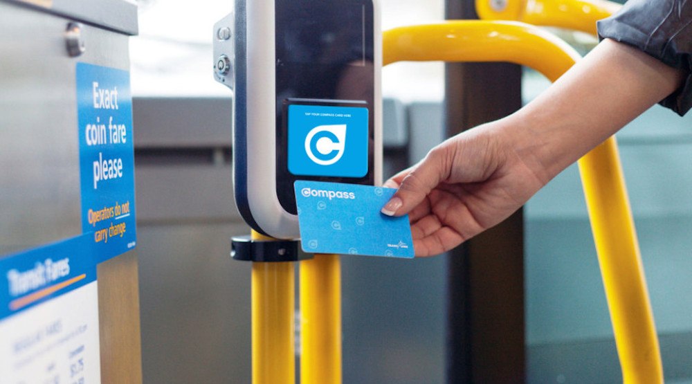 Compass card Vancouver Translink