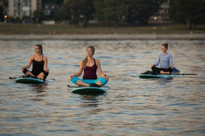 paddleboard yoga Vancouver