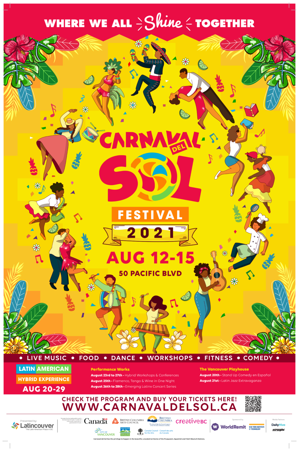 Carnaval del Sol is Back for Another Summer Inside Vancouver