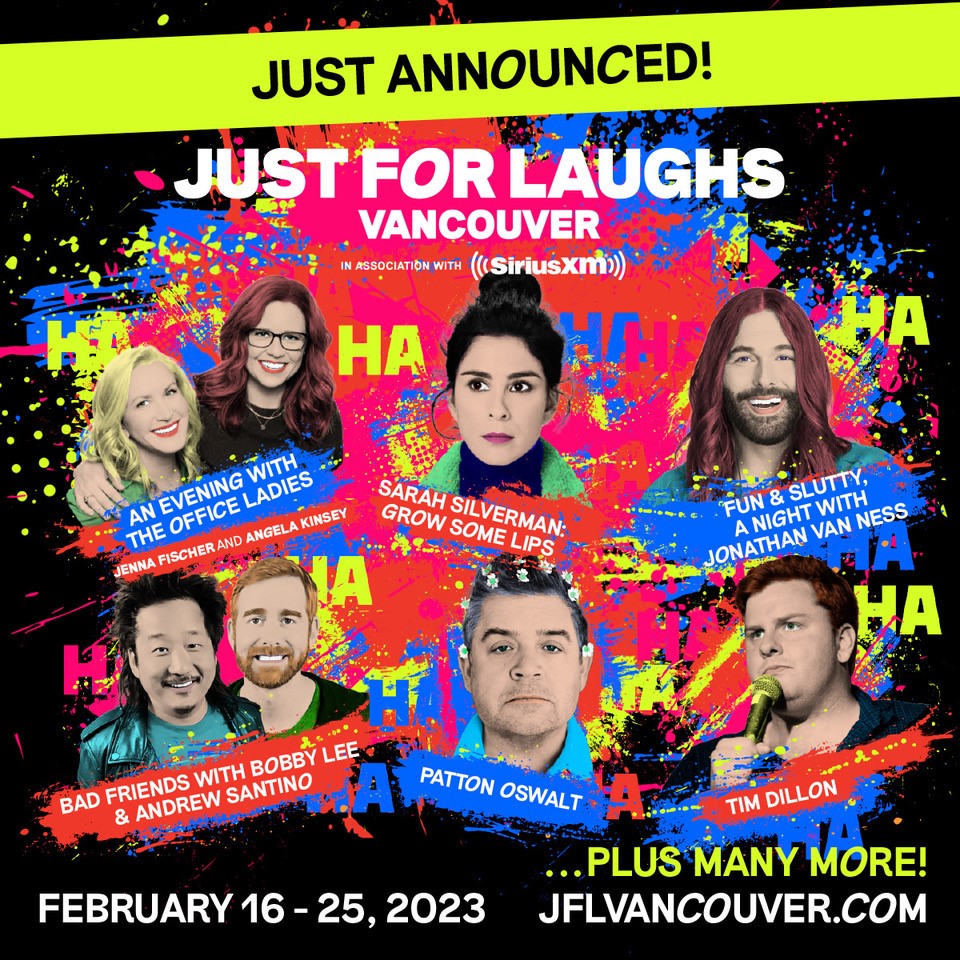 Just For Laughs Vancouver Returns with a StarStudded Line Up February