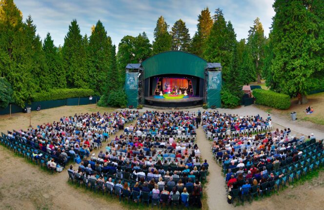 Theatre Under the Stars performance in Stanley Park