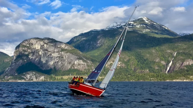 Sailing in Squamish